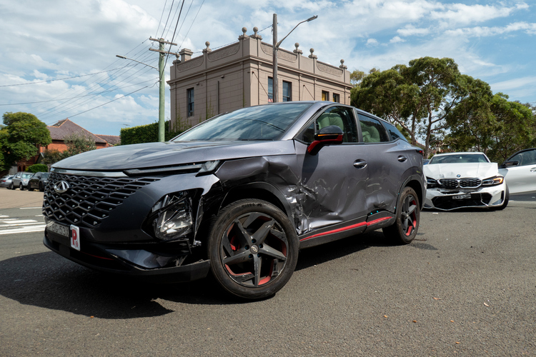 When does a car accident go to court
