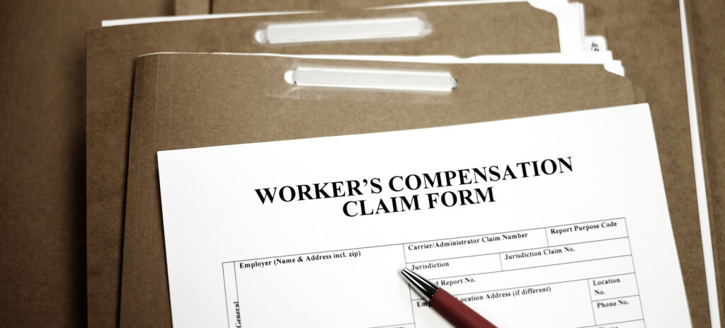 workers compensation claim form complaint for work injury on files legal